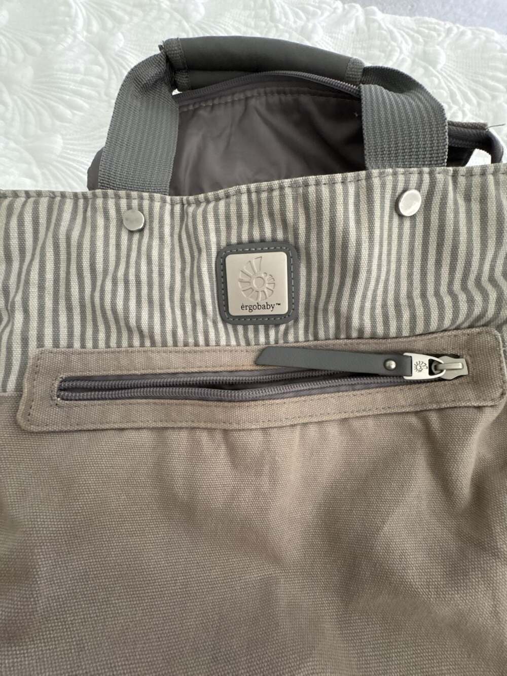 Ergobaby Coffee Run Hybrid Tote Diaper Bag Backpack